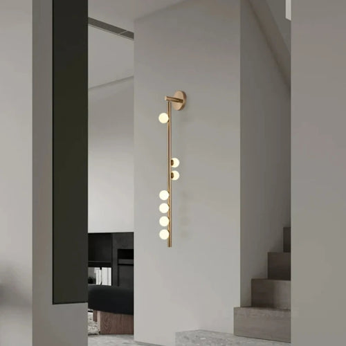 applique murale en verre et métal design moderne pour intérieur élégant - vue 4 sur 10