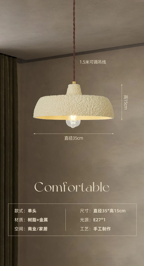 suspension design pour une ambiance chaleureuse et moderne