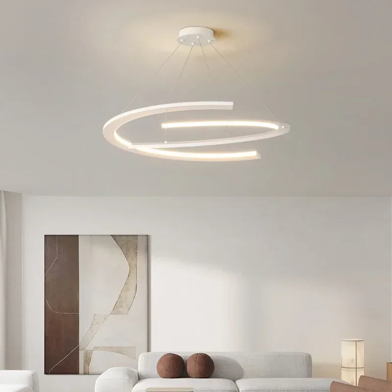 suspension à led moderne pour décoration intérieure élégante - vue 6 sur 21