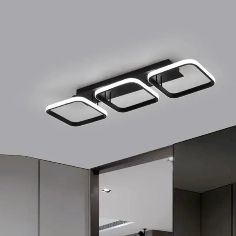 plafonnier moderne à leds pour éclairage intérieur décoratif - vue 4 sur 10