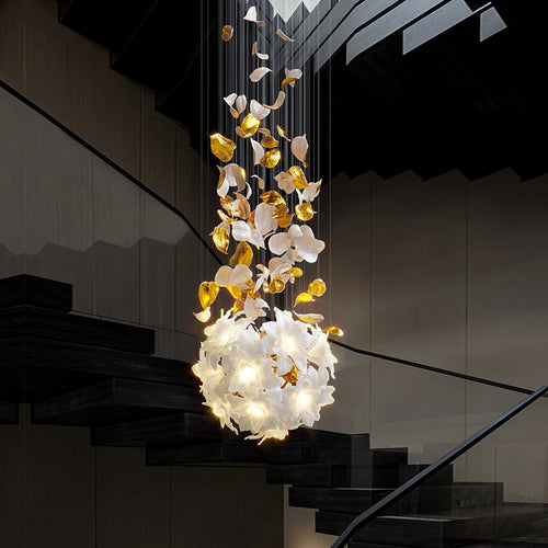 lustre led moderne pour décoration et éclairage maison - vue 3 sur 21