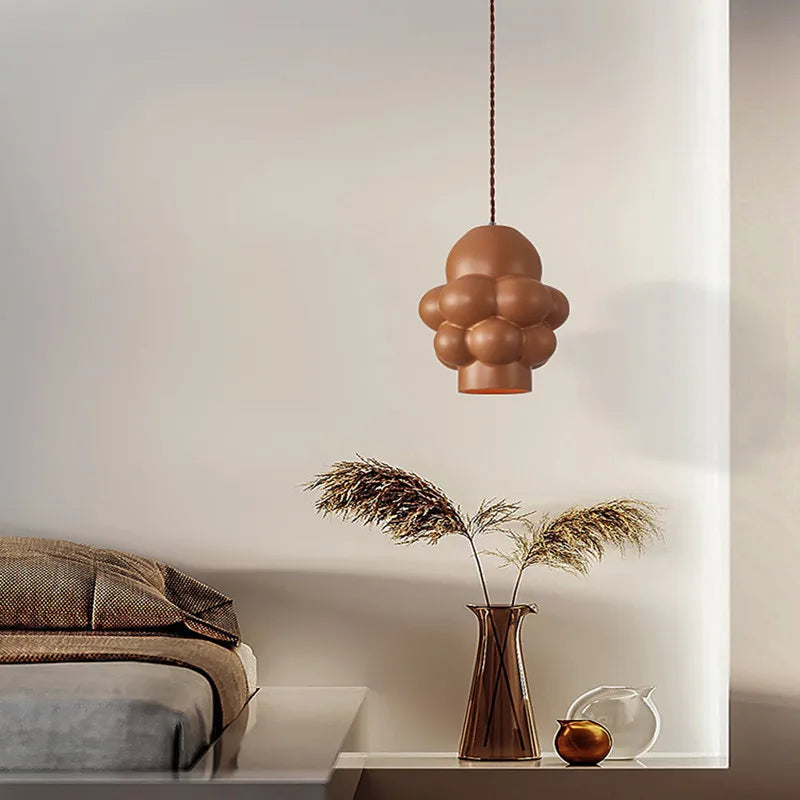 Suspension LED design Nordique Wabi Sabi - vue 4 sur 9