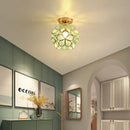 lampes de plafond macaron à tête unique led moderne