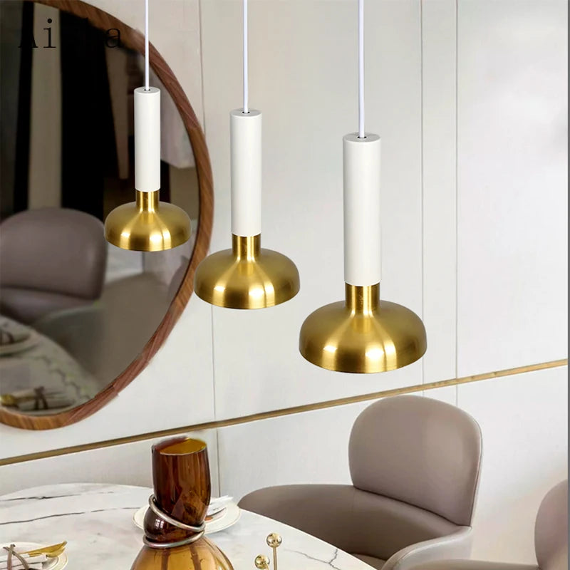 lustre moderne en fer pour restaurant bar et café - vue 2 sur 10