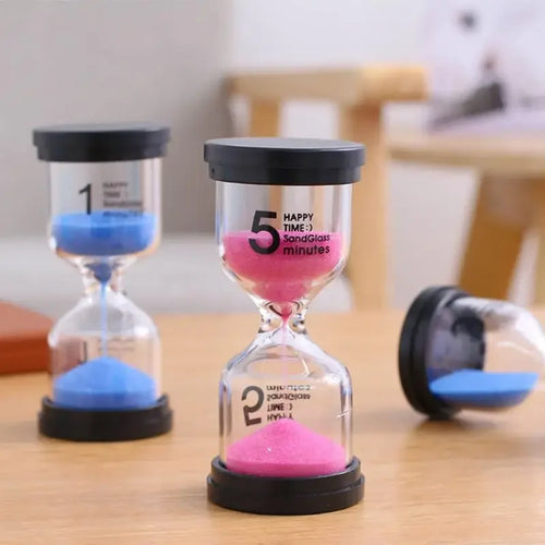 montre de sable sablier horloge de cuisine décoration cadeau pour enfants - vue 6 sur 11