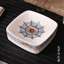 boîte à savon céramique européenne avec drainage créative pour salle de bain
