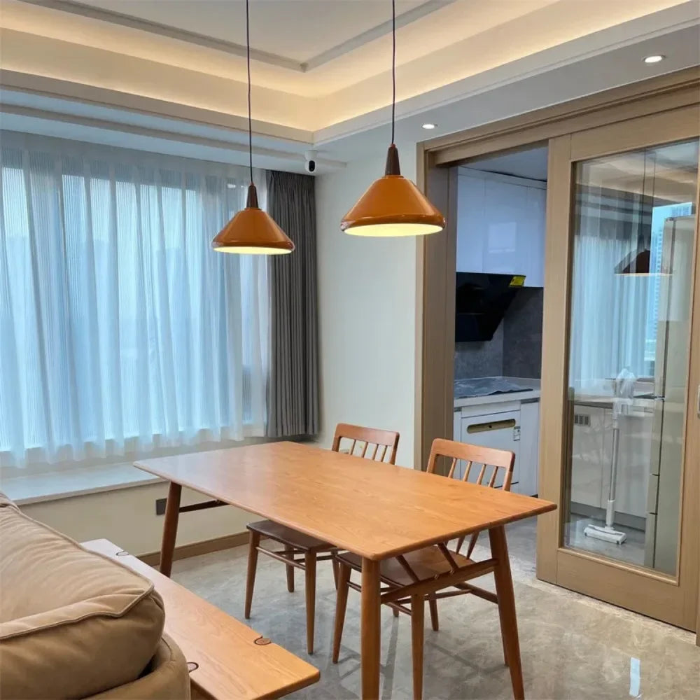 lustre macarone led design moderne pour intérieur élégant - vue 4 sur 8