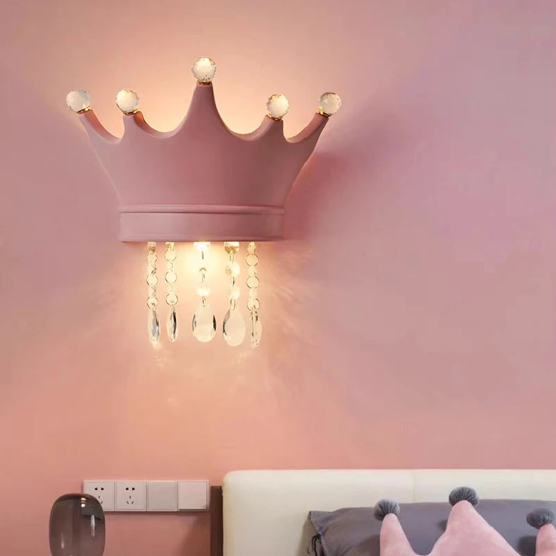 appliques murales en cristal pour chambre d'enfant moderne - vue 1 sur 6