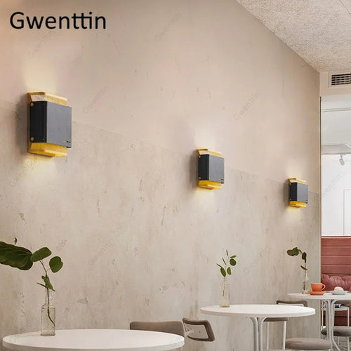 applique murale moderne nordique à led pour intérieur élégant - vue 5 sur 7