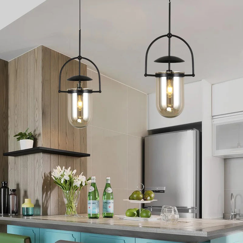 suspension en verre design minimaliste pour espace moderne - vue 4 sur 8