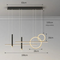 plafonnier led design simple moderne luminaire décoratif 2022