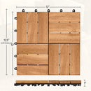 108 dalles terrasse acacia emboitables 30 5 cm