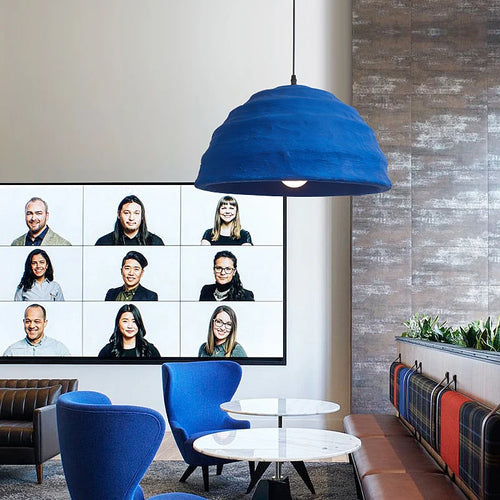 lustre led wabi sabi design innovant pour restaurant et café - vue 4 sur 7