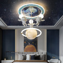 plafonnier led nordique astronaute idéal pour décoration intérieure