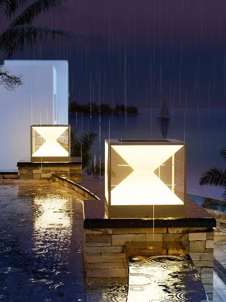 lampes solaires à led pour décoration extérieure de jardin - vue 2 sur 7