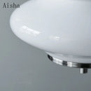 lustre italien en verre pour éclairage intérieur suspendu