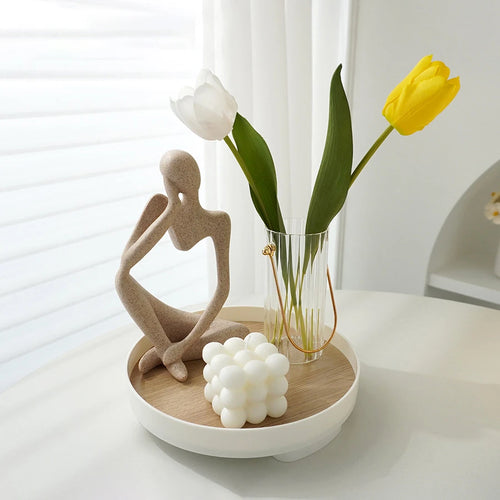 plateau de rangement en bois pour cils bijoux et cosmétiques - vue 3 sur 6