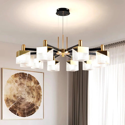 lustres modernes led suspendus pour éclairage intérieur - vue 4 sur 13