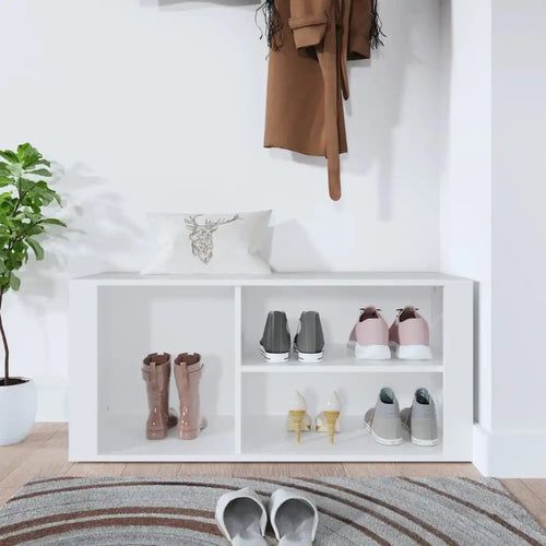 meuble à chaussures en bois d'ingénierie design moderne et pratique - vue 7 sur 6