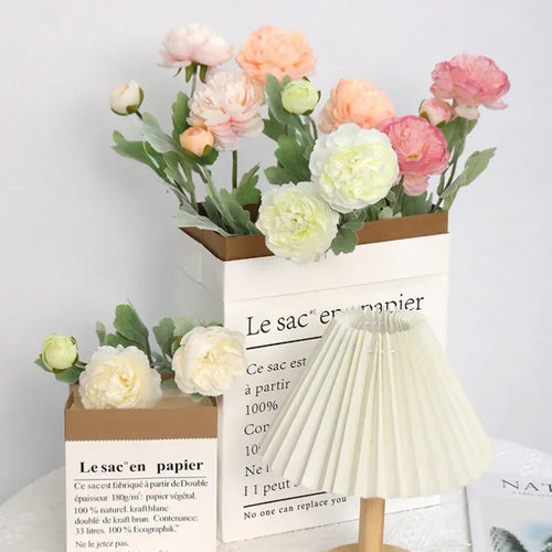 fleurs artificielles en soie pour décoration intérieure restaurant - vue 5 sur 12
