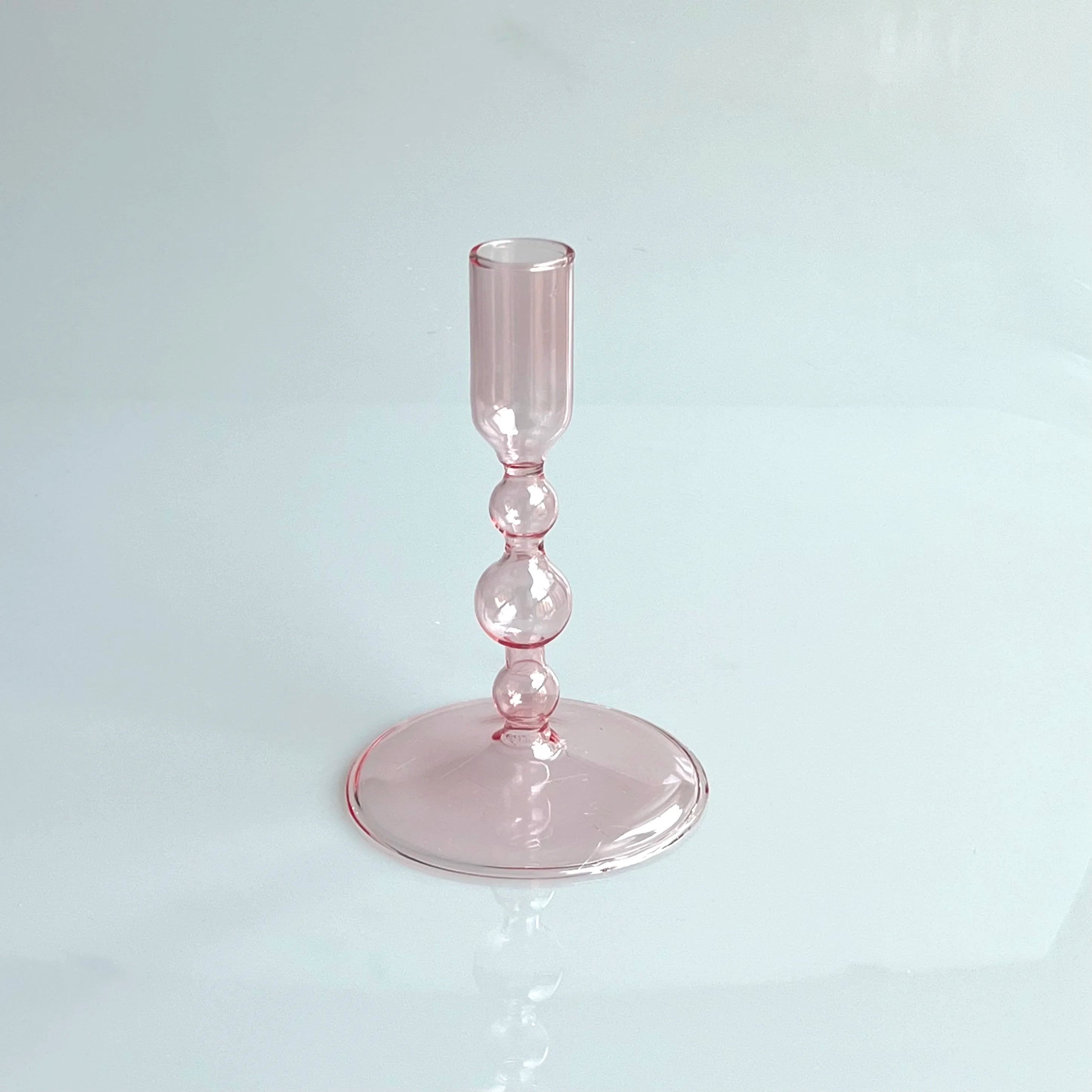 bougeoir en verre pour décoration intérieure créative et élégante - vue 12 sur 18