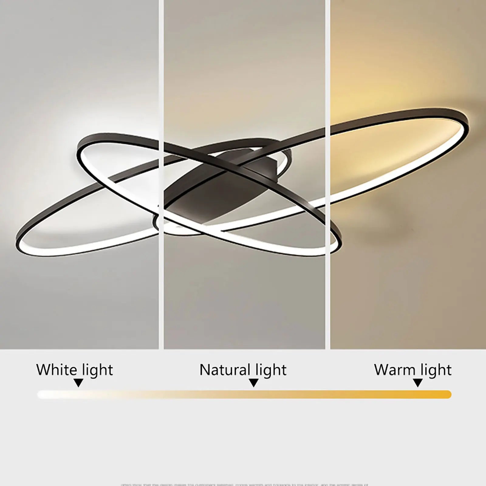 lustre led créatif luminaire de suspension plafonnier - vue 3 sur 6