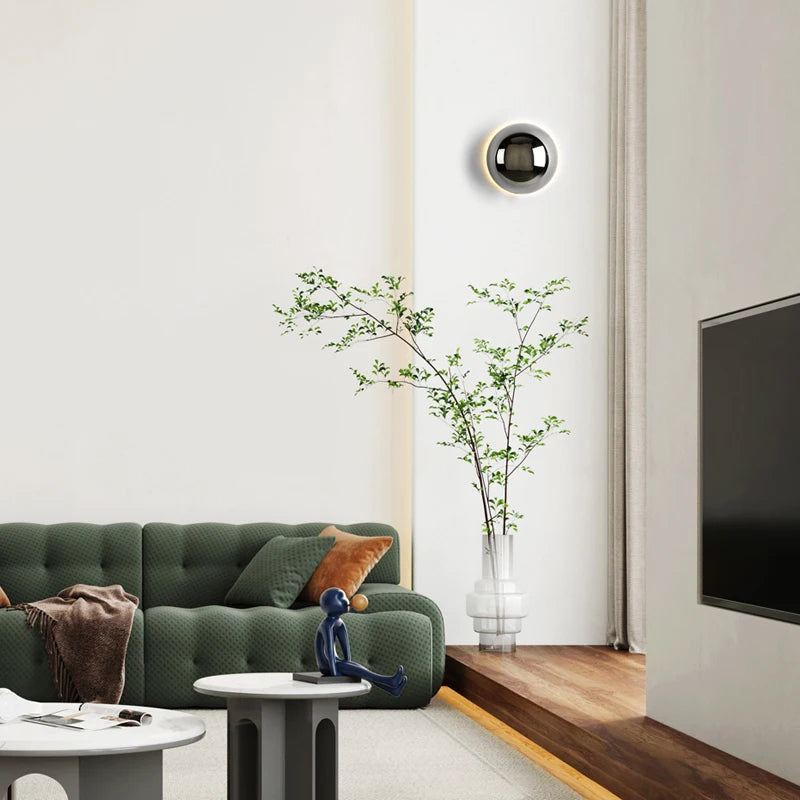 applique murale de luxe style médiéval moderne minimaliste solaire - vue 4 sur 8