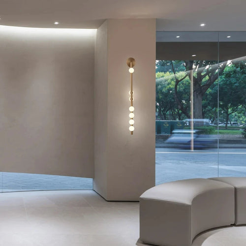 applique murale en verre et métal design moderne pour intérieur élégant - vue 2 sur 10