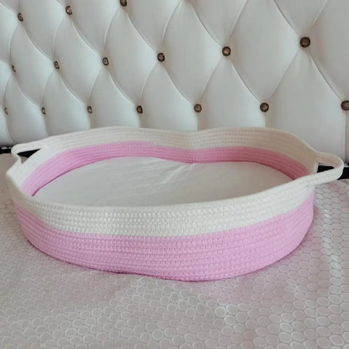 panier de couchage bébé en coton léger et doux - vue 5 sur 9