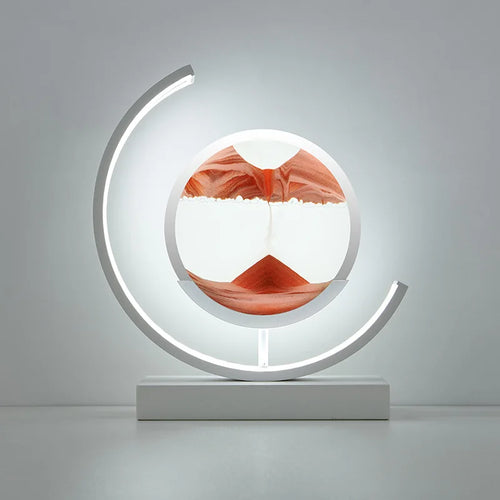 lampe à poser LED art sable pour décoration intérieure dynamique - vue 16 sur 16