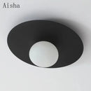 applique murale nordique moderne simple éclairage décoratif rond