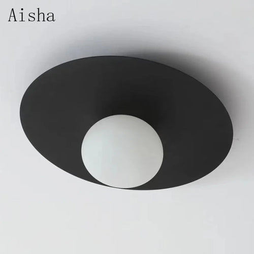 applique murale nordique moderne simple éclairage décoratif rond - vue 5 sur 9