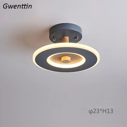 plafonnier moderne nordique led interchangeable pour intérieur élégant - vue 11 sur 12