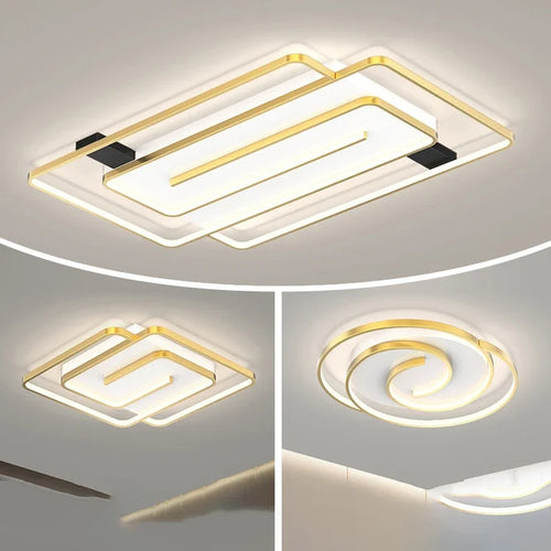 plafonnier led moderne pour décoration intérieure élégante - vue 2 sur 21