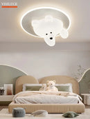 plafonnier led ours mignon pour chambre enfant