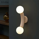 applique murale créative en forme de lune décorative pour éclairage intérieur