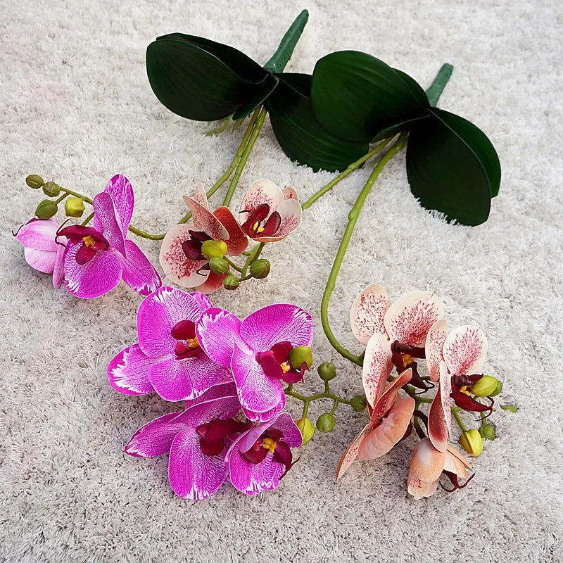 fleurs artificielles orchidées papillon pour décoration de mariage - vue 1 sur 13