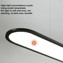 lustre suspension led design minimaliste pour éclairage