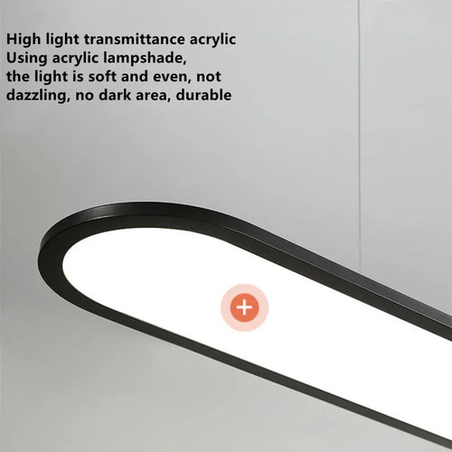 lustre suspension led design minimaliste pour éclairage - vue 6 sur 16