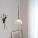 suspension vintage en verre japonais pour éclairage de loft