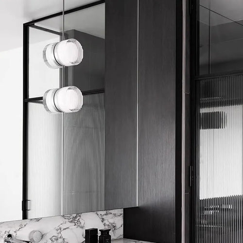 Applique murale LED moderne en gelée d'ambre - vue 5 sur 12