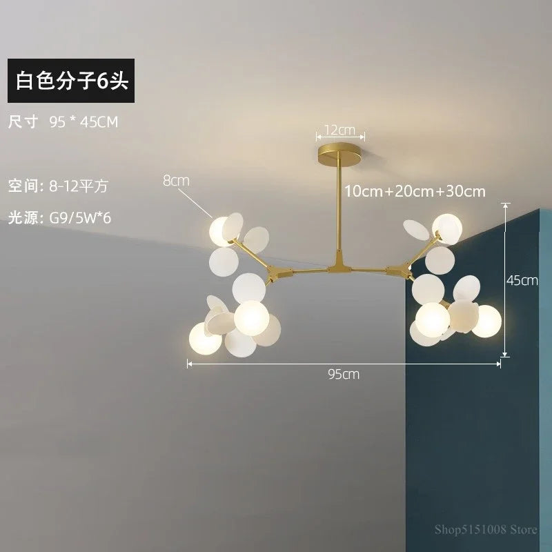 lampe design nordique créative pour ambiance chaleureuse et originale - vue 13 sur 24