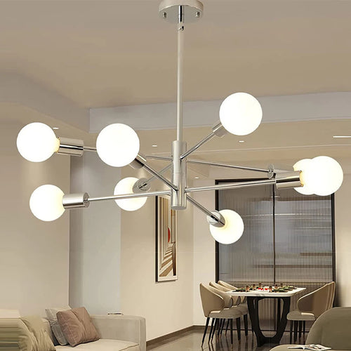 lustre moderne spoutnik pour un décor contemporain élégant - vue 9 sur 11
