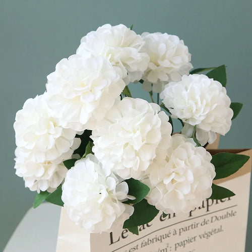 lot de 10 bouquets de pissenlit artificiels pour décoration intérieure et événements - vue 17 sur 18