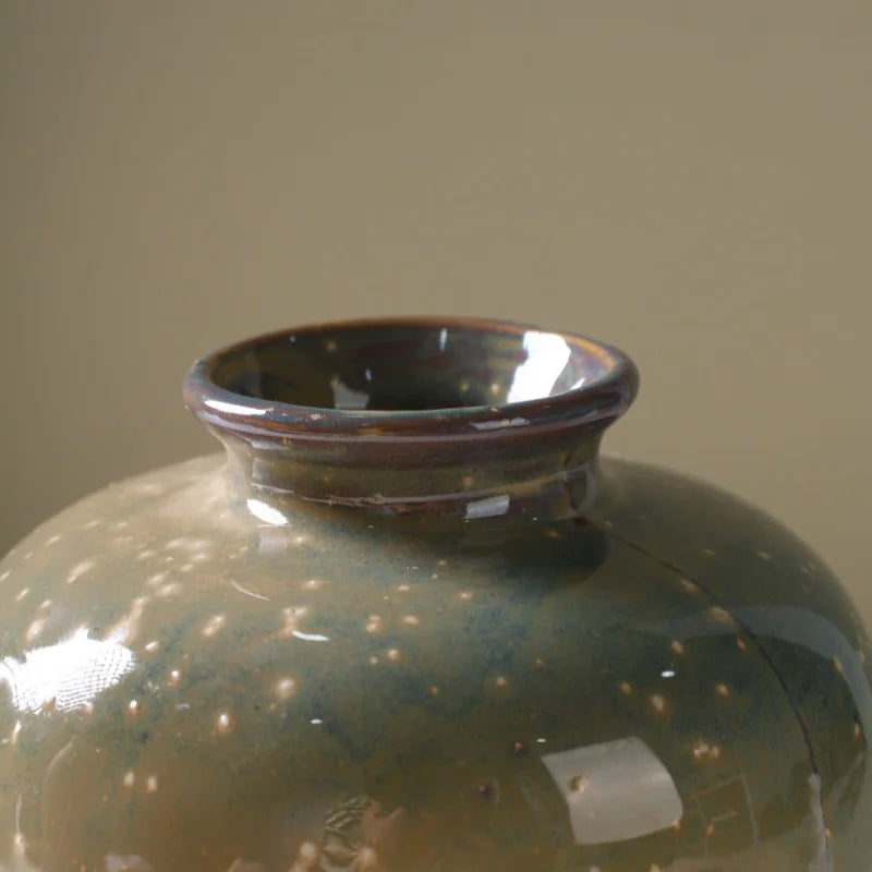 vase en céramique décoratif pour fleurs et plantes - vue 7 sur 8