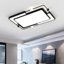 plafonnier led encastré carré moderne simple créatif