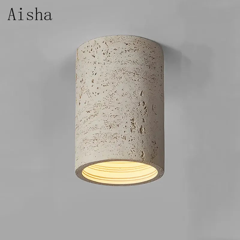 plafonnier led wabi-sabi style nordique pour décoration intérieure - vue 3 sur 14