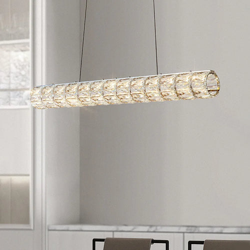 suspension moderne en cristal pour un éclairage élégant - vue 3 sur 10