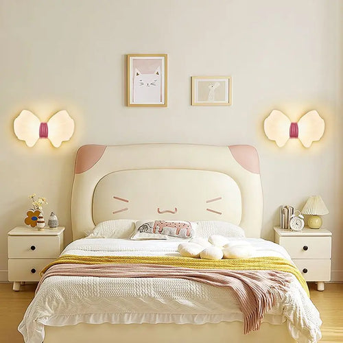 applique murale nordique nœud papillon pour chambre enfant - vue 6 sur 7
