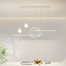 lustre style nordique moderne simple décoration crème millet